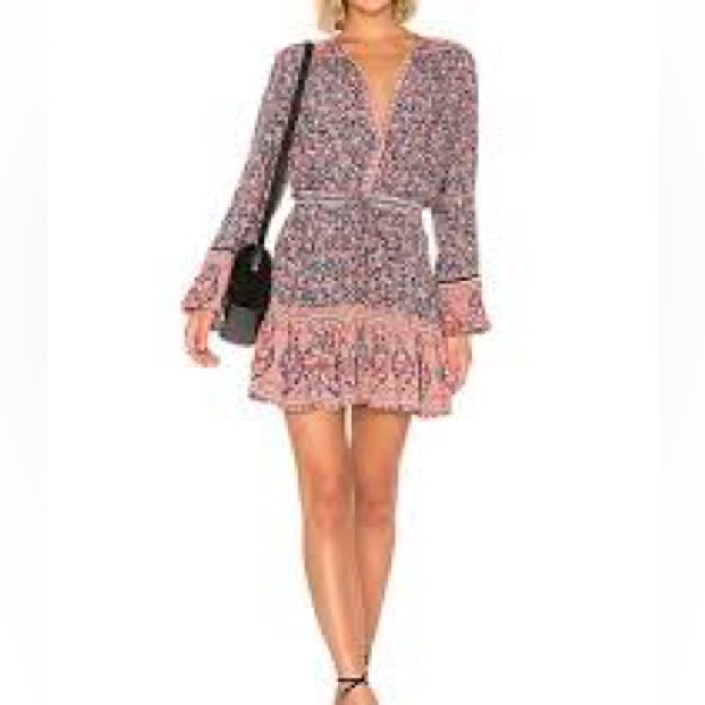 Spell & The Gypsy Collective Jasmine Long Sleeve Playdress in Navy - Picture 12 of 13
